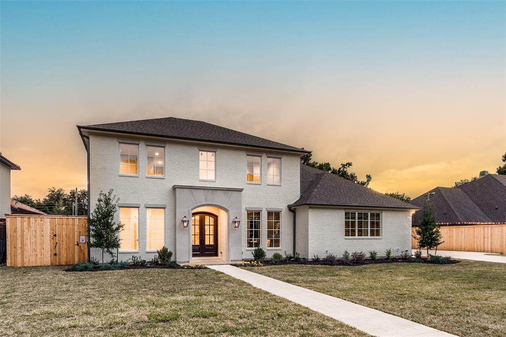 Stunning new construction just completed by Michael S. Wilson Custom Homes, situated in the heart of the private school corridor. This home offers a seamless blend of style, functionality, & luxury. 1st floor presents a study, open concept family room overlooking the kitchen & breakfast nook, wet bar, guest suite, & primary bedroom with spa like bath featuring marble vanities & large custom closet. Superior craftsmanship & thoughtful design details are seen throughout, from the chef's kitchen with premium appliances (wolf double ovens, Sub-Zero refrigerator), quartzite countertops, custom wall paneling, mud room w built-ins off the 3-car garage, designer lighting selections, & countless other amenities. Upstairs, 3 well-appointed secondary bedrooms, game room, & versatile media rm or flex space. Outdoors, the covered patio with fireplace makes for easy year-round living. Unbeatable location with proximity to top-tier schools, dining & retail makes this the perfect place to call home.