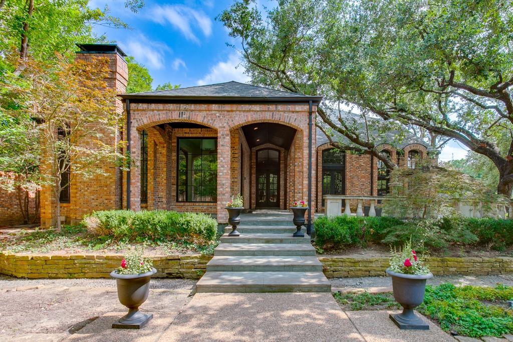 Immaculate Preston Hollow Estate.This large home sits far back on over an acre lot in the Strait lane corridor. It has been extensively updated over the past several years with no details or expense spared. The home features an open floor plan that allows entertaining for all your seasonal get-togethers. Main home includes 6 Beds and 5.1 Baths as well as three offices. There is a separate living quarters which includes an additional garage, making a perfect workspace or accommodations for lengthy staying guests. Amenities include a large heated pool, basketball court and more. There is also an additional large, fenced in area which can be used to build a detached guest house with additional garages.