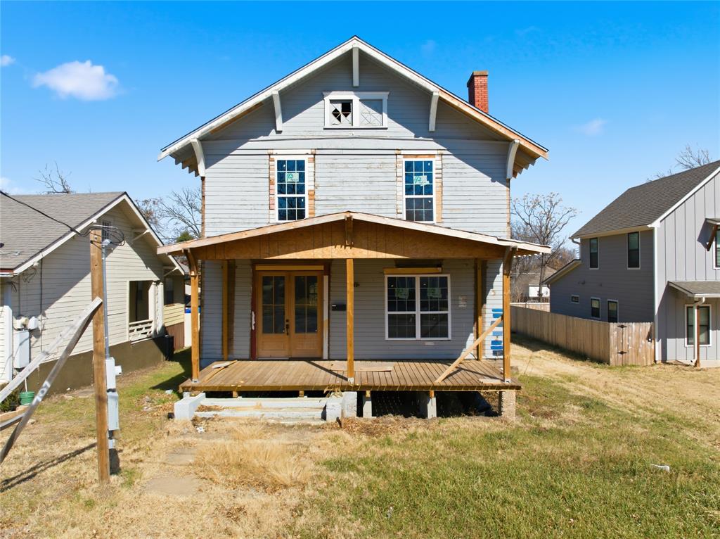 Step into a piece of history in Waco!
Built in 1910, this two-story home showcases the strength and character of original solid wood construction you simply can’t replicate today. Full of charm and potential, this property is ready for the right buyer to bring their vision to life.
The home is currently mid-remodel, offering a unique opportunity for investors or creative homeowners to finish it exactly how they imagine. Major updates have already been completed, including foundation work, a new roof, most of the windows,  and a newly built porch, giving you a strong starting point to complete the transformation.
Whether you’re looking to restore its historic beauty or design a modern masterpiece within classic walls, this property offers incredible potential in a growing area.