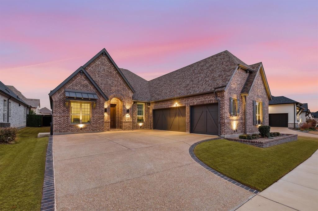 Done waiting? Done compromising? This is the one. A 2,708 sq ft single story custom Drees home in Elements at Viridian with every upgrade already done. True 3-car garage, KitchenAid appliance suite, above and below cabinet lighting, Hunter Douglas wood shutters, frameless shower, freestanding tub, quartz countertops, and wood flooring throughout. The owners put $70,000 into making this home exactly right — full upgrade list in MLS docs. Never use your patio? You will here. Always shaded with a powered bug screen, built-in fireplace, and remote fan — enjoy it year round. Turf backyard, HOA covered front yard maintenance. Still skeptical about 55+ living? Elements at Viridian is not what you're picturing. Infinity pool, pickleball, bocce ball, and a lifestyle director. Minutes from DFW Airport, AT&T Stadium, and Globe Life Field. Build new and you're looking at sticker price, Plus upgrades, and a lot of waiting. This one is move in ready. Low-maintenance. Zero compromise.