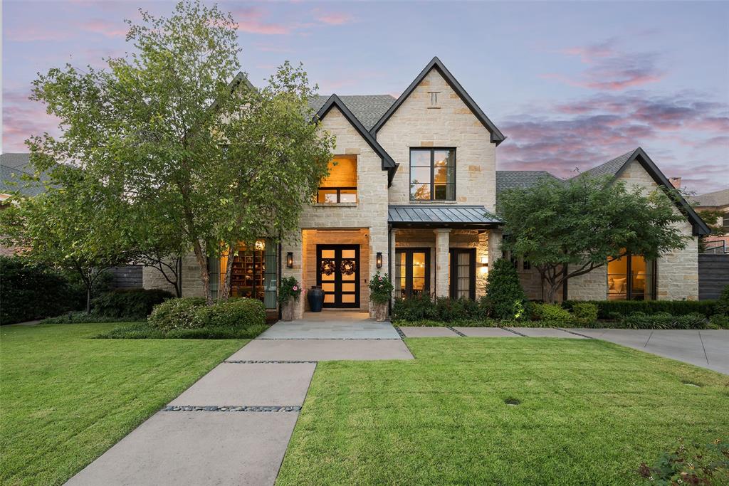 Fabulous home in a prime location. Welcome to 6449 Norway! This soft contemporary home has 6882 sqft of luxury living. It features designer lighting, wallpaper and finishes. This beauty offers 5 bedrooms (primary and guest down), 5.1 baths, spacious kitchen, with top-of-the-line appliances, opening to a comfy area for morning coffee, afternoon beverages (or casual dining) as well as an oversized family room with a gorgeous fireplace taking center stage. The back of the house is filled with walls of windows looking over an inviting pool with fire feature, turfed yard, built in grill, covered patio with fireplace and electric screens. The two offices accommodate all those working from home. A climate-controlled glassed in wine room is not only beautiful, but fun for gatherings and wine tastings. The 3 bedrooms upstairs are perfectly laid out giving everyone their privacy with a great media-game room and exercise room in the mix. The location puts dining, shopping, private schools and major highways for commutes practically at your doorstep. This is the one you have been waiting for!