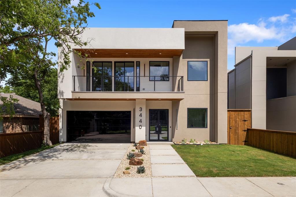 Modern luxury meets intentional minimalist design minutes from Downtown Dallas and the vibrant Trinity Groves district. This custom contemporary residence offers 3,814 square feet of thoughtfully curated living space with 4 bedrooms, 4 full bathrooms, a private office, upstairs flex space, and an epoxy-finished 2-car garage.

Designed with clean architectural lines and elevated finishes throughout, the home features soaring ceilings, expansive natural light, wide-plank hardwood flooring, and a seamless open-concept layout ideal for both everyday living and entertaining. The designer kitchen serves as the centerpiece of the home with custom cabinetry, oversized waterfall island, premium appliances, sleek lighting, and an effortless indoor-outdoor flow.

The spacious primary suite delivers a true retreat with spa-inspired bathroom finishes and generous closet space. Upstairs flex space offers versatility for a media room, second living area, fitness space, or game room. Dedicated office provides the perfect work-from-home setup without compromising functionality or style.

Situated in one of Dallas’ fastest-growing luxury corridors, this Trinity Groves gem offers quick access to premier dining, entertainment, Downtown Dallas, and the future Harold Simmons Park development. A rare opportunity to own a luxury minimalist statement home in an unbeatable location.