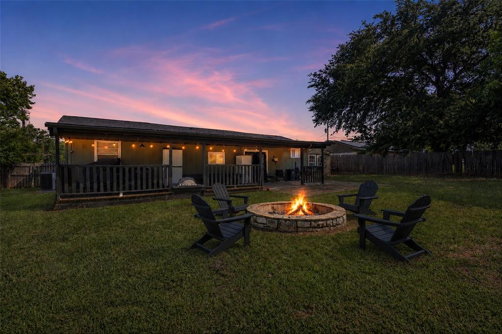 Beautifully updated 4-bedroom, 2-bath home featuring a desirable split-bedroom floor plan on a spacious, tree-shaded lot. Located on the Fort Worth side of Granbury, this property offers quick access to the area's newest shopping and dining developments while still providing a peaceful setting.

The interior has been thoughtfully updated with new flooring and a remodeled kitchen completed in 2023, creating a modern and functional space for everyday living and entertaining. Major improvements provide added peace of mind, including a new HVAC system (2025), new roof (2025), and new water heater (2025).

Step outside to enjoy the large covered patio overlooking the shaded backyard, perfect for relaxing or hosting family and friends. The property also features a spacious carport, a versatile storage building that could easily be converted into a home office, workshop, or hobby space, plus an additional large storage shed in the backyard for all your equipment and extra storage needs.

This move-in-ready home offers the perfect combination of modern updates, outdoor space, and a convenient location. Don't miss the opportunity to make it yours!