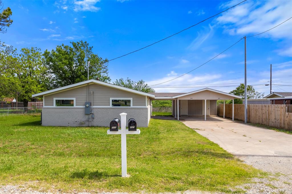 Fully remodeled duplex in Bowie offering an excellent opportunity for investors or owner-occupants seeking rental income. Each side features 2 bedrooms and 1 bathroom with a fresh, modern interior throughout. Updates include renovated kitchens and bathrooms, updated flooring, fixtures, and finishes that make both units move-in ready. The property includes an attached carport with space for two vehicles, providing convenient covered parking. With a functional layout on each side and strong rental potential, this duplex is ideal for generating steady income or living in one unit while leasing the other.Located in a quiet area of Bowie with easy access to local amenities, this property combines comfort, convenience, and investment value.