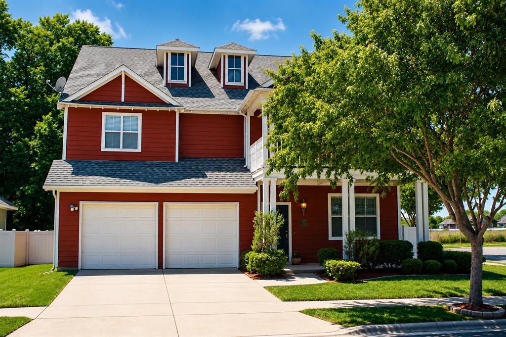 Spacious 5 Bedroom 3 bath 3 car garage home in charming Providence Village! The open concept floor plan features a spacious kitchen with a large island open to into the living room, making it perfect for entertaining or everyday living. The dining room includes french doors, allowing it to easily function as a private home office or study. First floor secondary bedroom and full bath provide flexible living options for guests or extended family. Upstairs, you’ll find a large secondary living area that opens to a private balcony overlooking one of the neighborhood parks and putting green. Conveniently located just minutes from Highway 380 with easy access to the Dallas North Tollway and I-35. Residents of Providence Village enjoy a highly amenity rich community, including multiple swimming pools, tennis and basketball courts, parks, ponds, walking trails, playgrounds, and abundant green spaces.