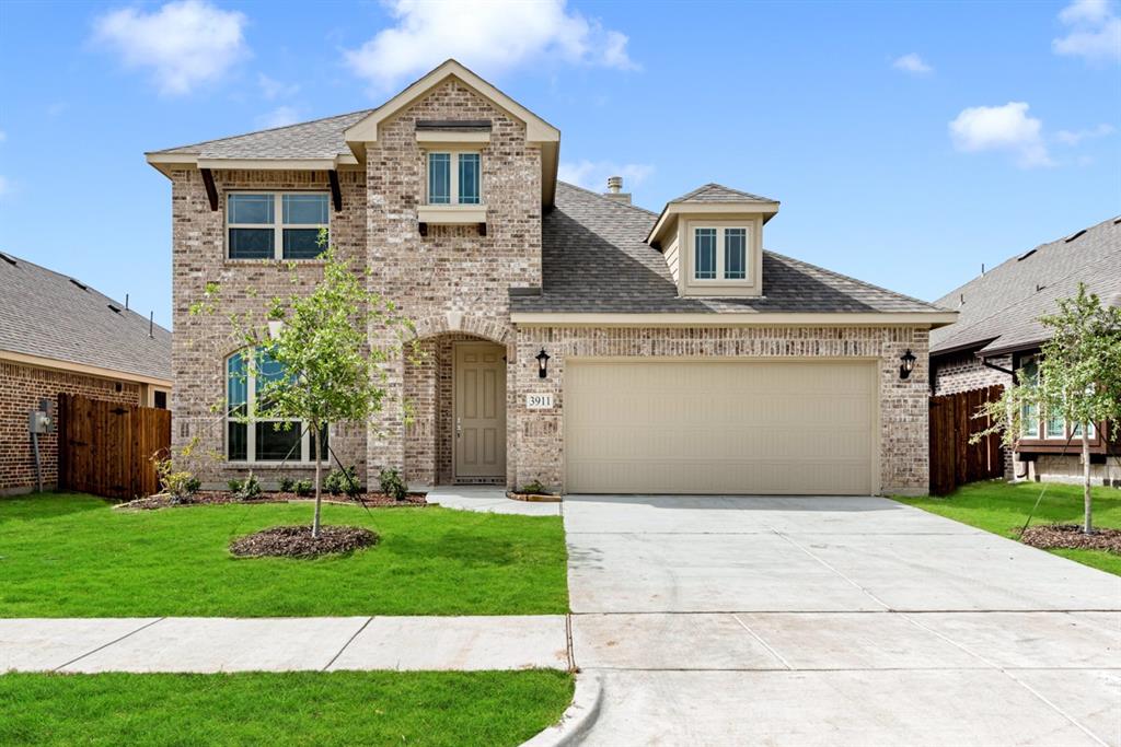 Brand New Home ready for it's first family! Bloomfield's Dewberry plan offers 4 large bedrooms, 2.5 baths, a Formal Study, Game room, and a beautiful open living space that's ideal for entertaining friends & family. Classic Brick elevation with 8' front door for great curb appeal! Deluxe Kitchen package selected, includes built-in SS appliances, Quartz countertops, Painted Cabinets, Deco Tile Backsplash, contemporary finishes, and a huge walk-in pantry. First-floor Primary Suite with window seat & 5-piece bath. Laminate Wood Floors in common areas downstairs, upgraded carpet throughout, and upgraded tile in all wet areas. 3 more bedrooms upstairs off Game room flex space. Look forward to cozying up by the family room Fireplace with a tile surround or spending summer nights watching Texas sunsets from the Covered Rear Patio. Don't miss out on this one - Call or visit Bloomfield at Georgetown at Kings Fort today!