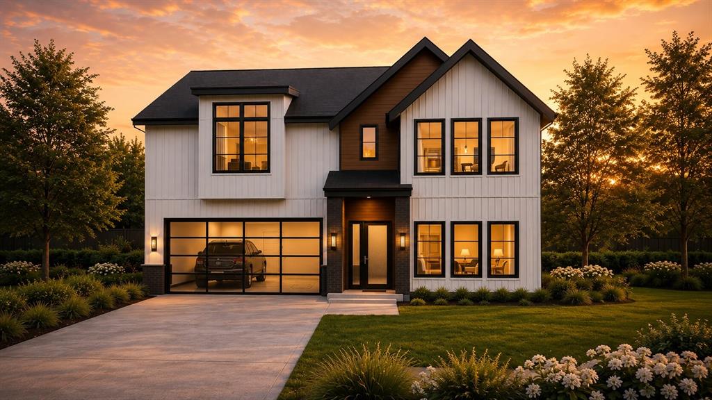 Experience elevated modern living in the heart of Trinity Groves with this exceptional new construction home offering 4 bedrooms, 4 bathrooms, and approximately 2,890 square feet of thoughtfully designed living space. Showcasing striking contemporary architecture with clean lines, soaring ceilings, oversized windows, and designer finishes throughout, this home blends sophistication with everyday functionality. The open-concept layout features a spacious great room, chef-inspired kitchen with oversized island and hidden walk-in pantry, dedicated dining area, and seamless indoor-outdoor flow to the covered patio through expansive sliding glass doors. The flexible floor plan includes a first-floor guest suite or office, while upstairs offers a luxurious primary retreat with spa-inspired bath, oversized walk-in closet, and private covered balcony, along with additional secondary bedrooms and a spacious game room overlooking the main living area below. Ideally located near Trinity Groves dining, entertainment, and downtown Dallas. Estimated completion Early Fall 2026.