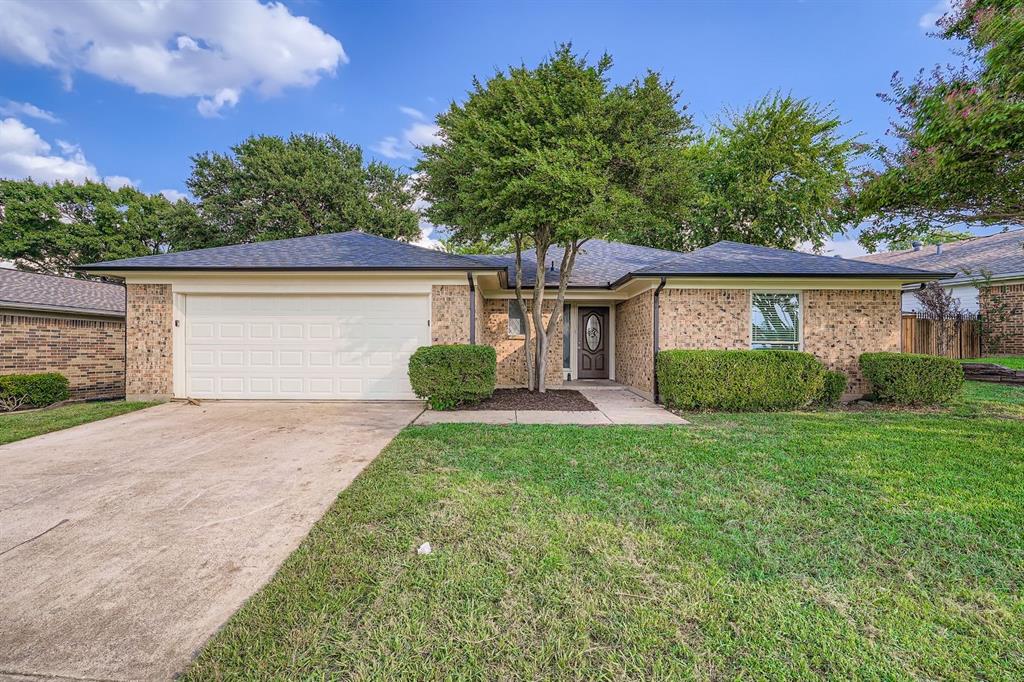 Back on the Market — Buyer's Loss is Yours to Gain! Don't let this one slip by twice. Tucked into the heart of established Candleridge, this fully updated 3-bedroom, 2-bath home is move-in ready and priced to sell. A bright, open-concept layout welcomes you in with natural light pouring through updated windows, while the kitchen impresses with granite countertops, stainless steel appliances, and generous counter space made for entertaining. New door handles, refrigerator, stove, and mirrors will be in place before closing — even more reason this feels brand new. The primary suite offers a true retreat with a spacious walk-in closet, and outside you'll find a brand-new covered patio with a ceiling fan and TV-ready setup, perfect for Texas evenings. A 2-car attached garage, low-maintenance lot, and zero HOA add everyday convenience. Zoned to Fort Worth ISD, with easy access to shopping, dining, and major highways. Previous contract fell through for reasons unrelated to the home — inspection and appraisal already clear. This one's ready to close.