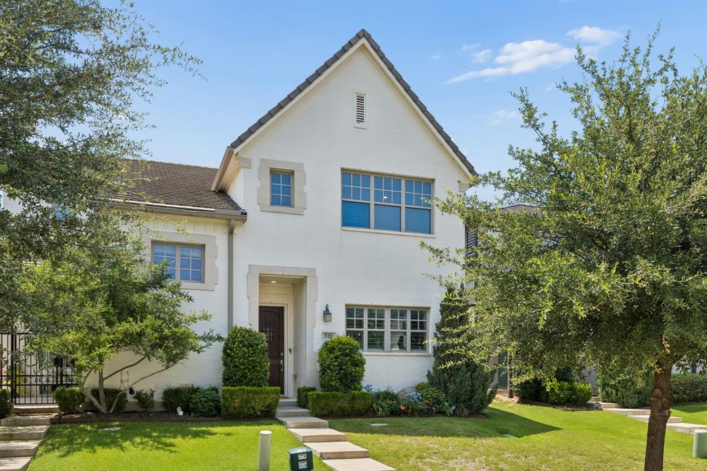 Tucked within the gated River Heights community, this Village Homes built townhome offers a rare sense of privacy and connection to nature while remaining just minutes from downtown Fort Worth in the vibrant River District. With direct access to more than 40 miles of Trinity Trails, a private river overlook, and neighborhood park, the setting provides a peaceful retreat from the pace of everyday life.

While the home feels tucked away, residents enjoy easy access to the River District's restaurants, coffee shops, entertainment venues, boutique shopping, and local gathering spots. Few Fort Worth neighborhoods offer this combination of outdoor recreation, community amenities, and urban convenience.

Inside, each bedroom features its own private bath, creating a functional layout for guests, family, or work-from-home flexibility. The main level showcases leathered granite countertops, stainless steel appliances, a gas range, large pantry, exposed brick fireplace, built-in shelving, study nook, mudroom with custom finishes, and beautiful plantation shutters throughout the home. French doors open to a private patio, creating an inviting space for relaxing or entertaining.

Upstairs, the spacious primary suite features a cedar closet, dual vanities, custom tile work, and a walk-in shower with bench seating. Secondary bedrooms are generously sized with ensuite baths and spacious closets, offering comfort and privacy for family and guests.

Combining timeless architecture, thoughtful upgrades, and one of Fort Worth's most desirable outdoor-oriented locations, this River Heights townhome offers a lock-and-leave lifestyle without sacrificing character, comfort, or convenience.