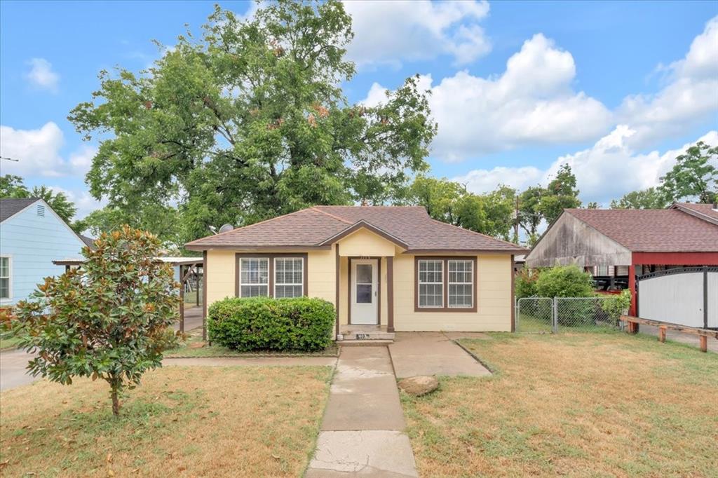 Welcome to 1113 Hudgins Avenue, a charming 1940s Fort Worth home offering character, convenience, and an opportunity to make homeownership a reality! Featuring 3 bedrooms, 2 bathrooms, and approximately 1,300 square feet, this home offers a functional layout with a cozy living room, dedicated dining area, kitchen, and a back room featuring beautiful French doors that add character and charm to the space.

Conveniently located just minutes from Downtown Fort Worth, with easy access to major highways, shopping, dining, and entertainment, this home puts you close to everything the city has to offer. Its attractive price point may make it a great option for first-time homebuyers or anyone looking for an affordable opportunity to own a home in Fort Worth.

Full of vintage charm and ready for its next chapter, 1113 Hudgins Avenue offers buyers the opportunity to add their own personal touches and truly make it their own. Don’t miss your chance to see the possibilities this home has to offer