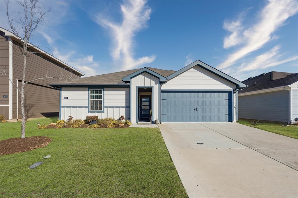 Charming Home in Ranger Crossing! Welcome to this  beautifully maintained 3-bedroom, 2-bath home nestled in the highly sought-after Ranger Crossing community. Offering approximately 1,410 square feet of thoughtfully designed living space, this home features a bright, open-concept layout perfect for both everyday living and entertaining. Inside, you’ll find modern finishes throughout, including stainless steel appliances, stylish fixtures, and a spacious primary suite complete with a private shower and walk-in closet. The kitchen seamlessly flows into the living and dining areas, creating a warm and inviting space where family and friends can gather comfortably. Step outside to enjoy the covered patio and generously sized, landscaped backyard, ideal for weekend BBQs, family gatherings, or simply relaxing at the end of the day. Located within walking distance to the community pool and just moments from the playground, green spaces, Ranger Crossing is a favorite for families and outdoor enthusiasts alike. Conveniently situated near schools, shopping, dining, and major commuter routes and only minutes from Lake Lavon, this home offers the perfect blend of comfort, convenience, and community.