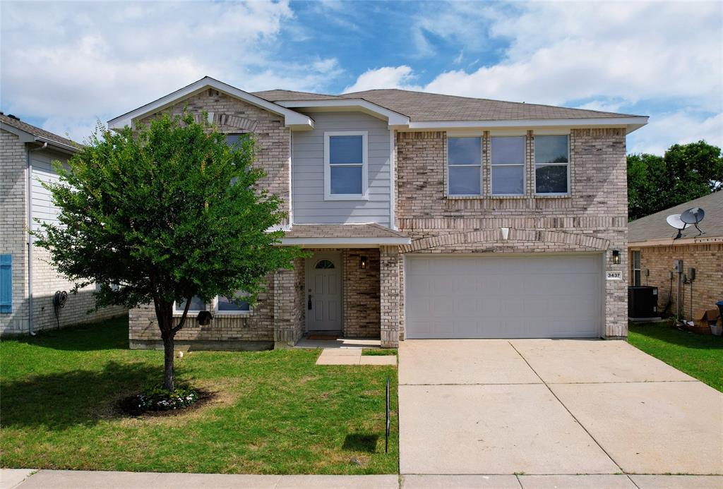 Beautifully updated 4-bedroom, 2.5-bath home located in highly sought-after Northwest ISD with easy access to Hwy 35W, 170, and 114! Conveniently located near schools, shopping, dining, and city parks, and within walking distance to J. Lyndal Hughes Elementary. This light-filled home features fresh interior and exterior paint, updated flooring, new kitchen cabinetry, quartz countertops, updated bathrooms, new appliances, and popcorn ceiling removal. Neutral tones and abundant natural light create a warm and inviting space ready for your personal style.  The open-concept layout seamlessly connects the kitchen, dining, and living areas, making it perfect for entertaining family and friends. The bright kitchen offers ample cabinet storage, generous counter space, and a breakfast bar for casual dining.  The spacious primary suite features a large ensuite bath, while the upstairs game room provides the perfect flex space for movie nights, a playroom, or home office. Enjoy the large private backyard with open patio, ideal for relaxing or outdoor gatherings.  No HOA. Move-in ready and a must see!