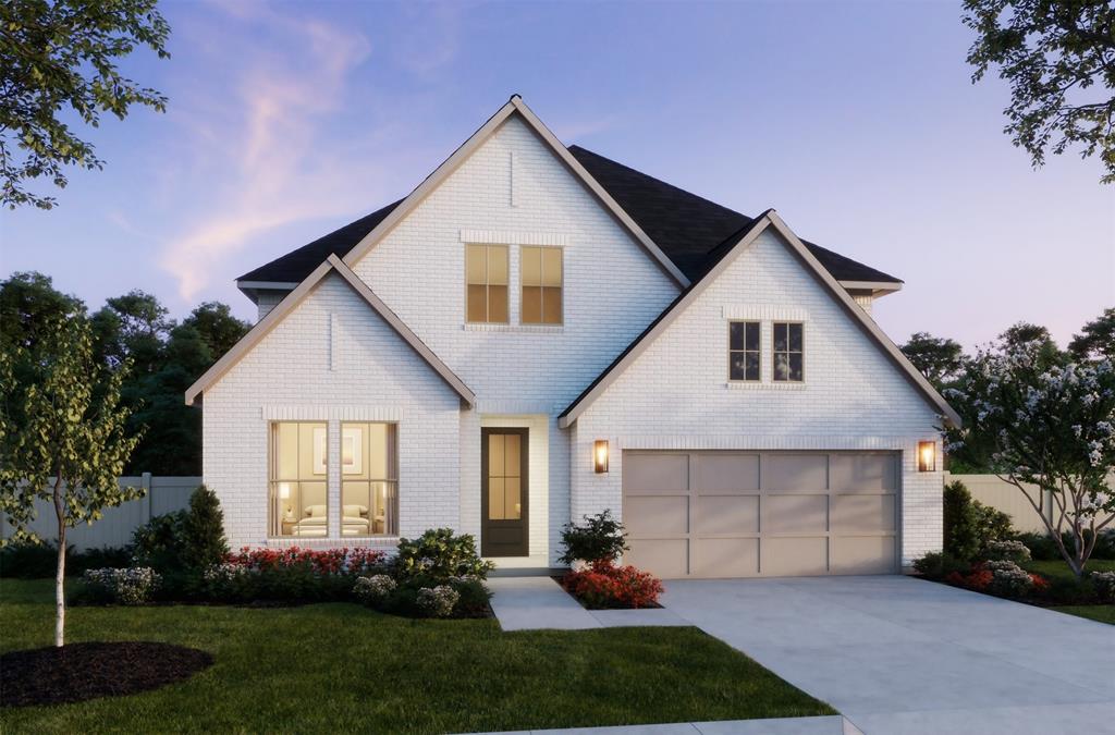 NORMANDY HOMES TOULOUSE floor plan.  This beautiful North-facing Toulouse-C home offers 5 spacious bedrooms, including two conveniently located downstairs, and 5.5 baths designed for comfort and privacy. A grand entrance welcomes you with soaring ceilings that continue into the stunning family room filled with natural sunlight. The home also features a private study, media room, and game room for work and play. Surround sound extends through the family room, game room, media room, and even the covered back patio, creating a seamless indoor-outdoor entertainment experience. The outstanding exterior adds great curb appeal, while the generous backyard provides plenty of space for entertaining and relaxing outdoors.