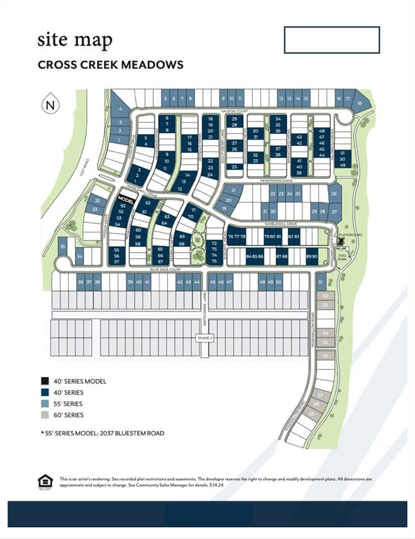 Cross Creek Meadows 55s - Residential