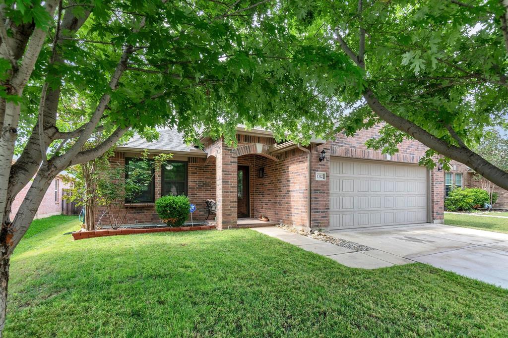 A beautifully refreshed and move-in–ready home in the established Rivers Edge community, this property blends comfort, style, and convenience in all the right ways.

Enjoy a spacious split-bedroom layout with 3 bedrooms and 2 full baths. The oversized family room—with its inviting fireplace—opens to a formal dining area that also works perfectly as a home office. The bright eat-in kitchen features a central island, granite countertops, and lots of counter and cabinet space.

The private primary suite offers a relaxing retreat with a garden tub, separate shower, and dual vanities. Fresh interior paint throughout gives the home a crisp, modern feel—an ideal blank canvas ready for your personal style.

Rivers Edge offers standout amenities, including a sparkling community pool with splash area, a park, and a playground. The location is exceptional—close to the elementary school and just minutes from the middle and high schools.

With quick access to Highway 114, I-35W, Tanger Outlets, and the thriving Alliance Corridor, you’re close to major employers, shopping, dining, recreation, and local attractions.
