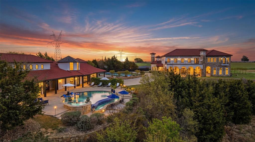 The Pinnacle of Privacy and Luxury Estate
Rarely does a property of this magnitude and versatility reach the market. Spanning 25 sprawling acres with breath taking views as far as the eye can see, this high-security property offers a lifestyle of total autonomy and refined luxury. With three distinct residences totaling approximately 14,000 sq. ft. of living space, this estate is perfectly positioned for multi-generational living, a high-end short-term rental portfolio, or an ultra-private corporate retreat, wedding venue or your very own private sanctuary. 
The Main Estate (8,200 sq. ft): 5 ensuits 3 half baths Known as The Castle, this flagship residence features grand-scale entertaining areas, a formal library, an executive office, and a professional-grade home theater.
The Cliff House (2,600 sq ft):2BR, 2Bath A masterpiece of design perched over the canyon, featuring a resort-style pool and spa that rivals the world’s finest hotels. The European Villa 600 sq. ft.: A sophisticated guest retreat with a private balcony and artisan finishes.  The Hangar-Apartment (600 sq ft.): 2BR,1BA quarters located within the 5,000 sq. ft. multi-use hangar.  Unmatched Infrastructure & Amenities: Aviation & Auto: Private helicopter pad, 5,000 sq. ft. hangar-barn, and a 6-car garage for the serious collector.  Sustainability: Fully equipped with a private solar farm and high-capacity propane systems for off-grid potential. Recreation: Driving range, putting green, multi-sport court, and custom playground in the canyon.  Future Growth: Site-ready for a 250x250 professional equestrian arena and stables. Dream it, Built it.
From the five gourmet kitchens to the wine bar and five fireplaces, every inch of the 9-bedrooms, 12-bathroom estate reflects a no-expense-spared philosophy. This isn't just a home; it’s a self-sustaining ecosystem of luxury.

A MUST SEE to fully appreciate this very special, one of a kind property 
Please refer to Supplement Sheet for greater detail.