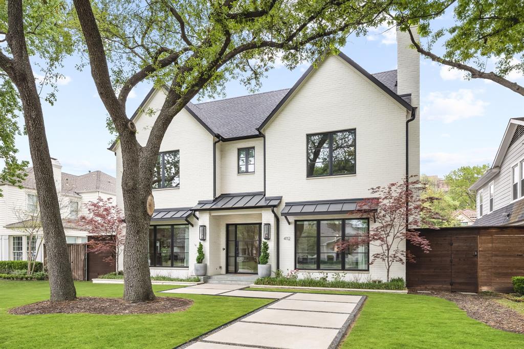 Gorgeous transitional style home in the heart of University Park just a few blocks from coveted Hyer Elementary. Completed in 2018 by Jackson Custom Homes, this classic exterior is framed by a canopy of mature oak trees. The interior features tall ceilings with an open floor plan that flows seamlessly from room to room, indoors to out. A gracious entry foyer is flanked by a private office with French doors and a formal living room with gas fireplace and impressive wet bar. A beautifully appointed kitchen features a cozy breakfast nook and overlooks a spacious living room, dining room and temperature controlled wine room. 

The second floor features an expansive master suite with sitting area, beautiful views of the backyard and his and her’s bathrooms with separate vanities, oversized shower and soaking tub as well as separate walk in closets with tremendous storage and custom built ins. Three additional guest bedrooms with designer lighting and en-suite baths as well as a game room over the garage round out the second level. The third floor offers tremendous flexibility as a fifth bedroom with full bath, exercise room or playroom. 

Expansive sliding doors open from the living room to the covered patio complete with gas fireplace, fans, outdoor TV, motorized screens, outdoor kitchen and beautiful pool and spa with elegant landscaping all around. 

Located within walking distance to numerous parks, incredible schools and all the shops and restaurants that Preston Center has to offer. Exceptional quality that offers easy living and timeless style.