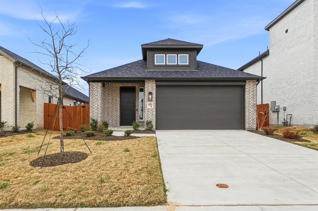 MLS# 21025797 - Built by Highland Homes - November completion! ~ This is a perfect 1-story home for anyone with 3 bedrooms, and extended outdoor patio with a fully sprinklered and sodded fenced backyard. You will love the soaring lofted ceilings in the great room and the kitchen. The open concept design is inviting for entertaining. You must see this one.