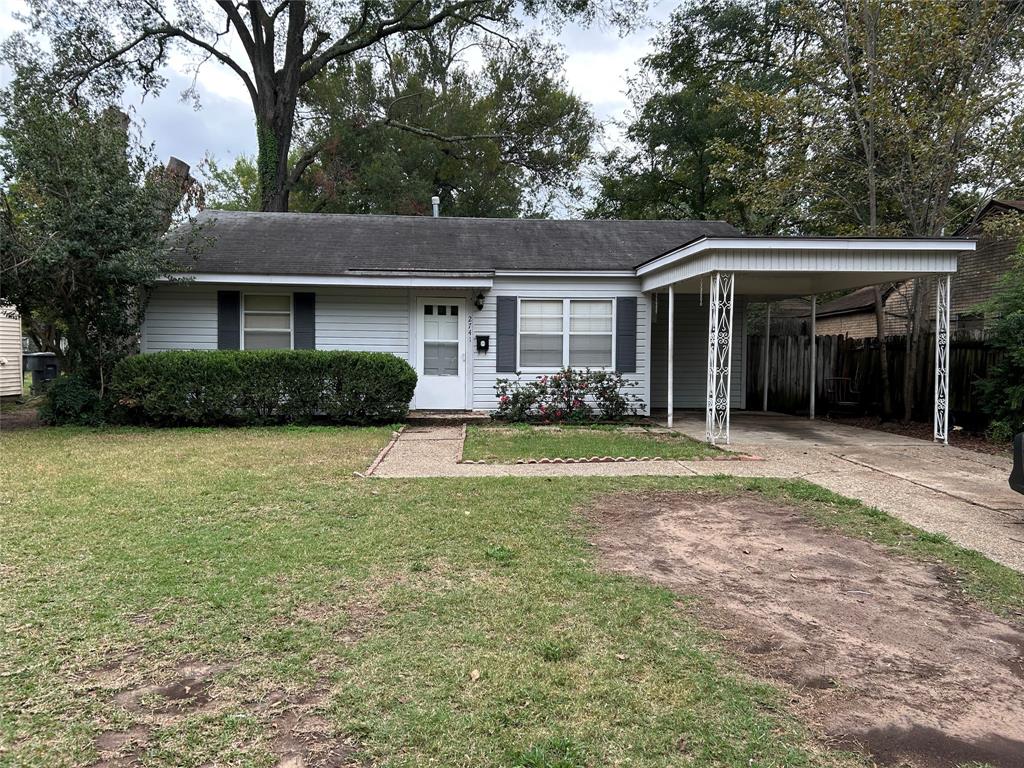 Very nice home!!  Spacious home in convenient area, close to bus lines, schools, churches and shopping!  This would be great for a small family or an investor looking to add to their portfolio.  Totally ready to move in-outside vinyl is in good shape and interior has been freshly painted.  Large living room with freshly stained wood floors, separate dining area, adequate kitchen with washer and dryer hook ups there. 3 window units included with sale.   Large backyard that is divided in 2 sections for pets.  This one is clean and ready for new owner.