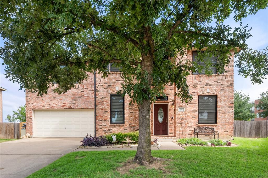 MOVE IN READY in MANSFIELD ISD! Welcome to this beautifully updated two-story home offering 2,305 square feet of comfortable living space! Designed for both everyday living and entertaining, this home features 3 spacious bedrooms, 2.5 bathrooms, and a versatile upstairs game room that can easily serve as a second living area, playroom, or home office. Step inside to an open-concept floor plan where the living, dining, and kitchen areas flow seamlessly together. The kitchen is equipped with stainless steel appliances, abundant cabinet space, and ample countertops, making meal prep and gathering with family and friends a breeze. Generously sized rooms throughout the home provide plenty of space to relax and unwind. Outside, you'll find an oversized backyard complete with a covered patio, perfect for morning coffee, weekend barbecues, or simply enjoying the outdoors. Conveniently located near schools, parks, shopping, and dining, this home offers the perfect blend of comfort, style, and convenience. Major updates completed in 2025 include all new windows, new roof, new AC system, gutters, new carpet, luxury vinyl plank flooring, fresh interior paint, and more! This home is truly move-in ready. Ask about a Community Grant available through First Financial Mortgage that may help eligible buyers with closing costs. Schedule your showing today!