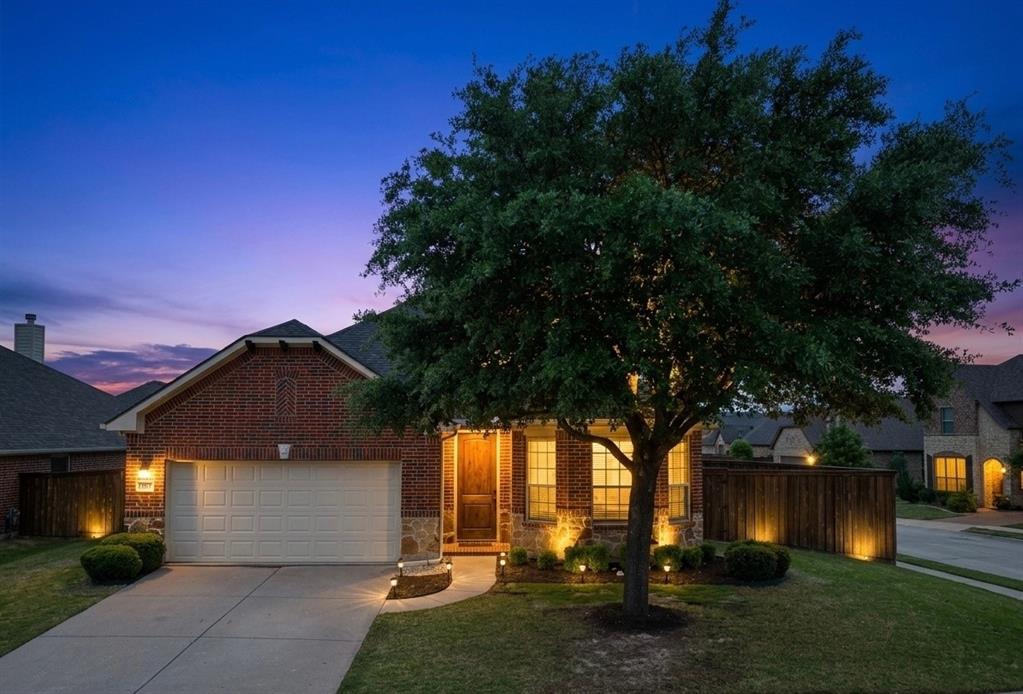 MUST SEE HOME. Seller is offering a 3-2-1 RATE RELIEF PACKAGE. This can provide you a rate of 3-3.5% (approx) first year and 4-4.5% second year.

The true stature of this Prosper residence is defined by its masterful integration into the surrounding landscape where a lush community greenbelt serves as a permanent extension of the private grounds. While the interior offers a polished and open atmosphere following a complete refresh, the property factor of excellence is the expansive wrap around patio architecture featuring both covered and open air zones for sophisticated alfresco hosting. For the discerning buyer, this unique outdoor configuration provides a rare vantage point for evening strolls along the adjacent nature trails while maintaining a profound sense of seclusion on a generous corner lot. The interior flow transitions with grace from the granite culinary center to a primary sanctuary where recessed ceilings create a spacious and airy retreat. Positioned within the prestigious Prosper school district, the home offers a lifestyle of quiet achievement and immediate access to elite community wellness amenities. Visit in person at one of our three open houses to fully grasp how the natural light and the seamless connection to the greenbelt harmonize with this meticulously maintained setting.