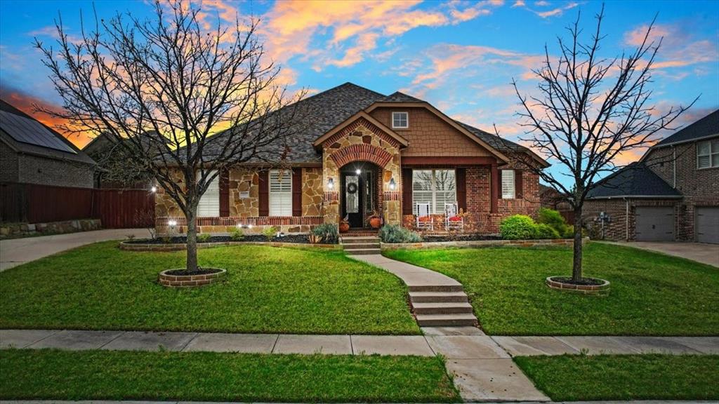 Welcome to this stunning North facing 4 bedroom 3 bath home in the upscale Wildwood Estates of Prosper. Experience elevated living at 660 Lockton Lane, an exceptional residence in the prestigious community of Prosper. Thoughtfully designed and impeccably maintained, this home blends timeless elegance with modern sophistication, offering a lifestyle defined by comfort and luxury. No MUD or PID!!

From the moment you enter, you’re greeted by expansive living spaces, soaring ceilings, and an abundance of natural light that highlights the home’s high-end finishes and architectural detail. The open-concept design creates a seamless flow, perfect for both intimate gatherings and grand entertaining.

At the heart of the home, the gourmet kitchen impresses with premium appliances, custom cabinetry, and an oversized island, all overlooking a stunning living area designed for effortless entertaining. Every space has been curated with both style and functionality in mind.

The private owner’s suite is a true sanctuary, featuring a spa-inspired bath, separate shower, generous proportions, and a tranquil ambiance that invites relaxation. Spacious secondary bedrooms, an office, and flexible living areas provide comfort and versatility for family and guests alike.

Step outside to your own resort-style backyard, where a sparkling pool and beautifully designed outdoor living space create the ultimate setting for entertaining or unwinding. Whether hosting summer gatherings or enjoying quiet evenings under the stars, this outdoor retreat elevates everyday living.

Ideally located near top-rated schools, upscale dining, and premier shopping, this home offers the perfect blend of privacy, convenience, and sophistication.