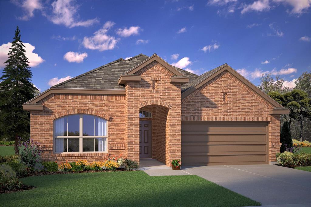 GORGEOUS NEW HOME in the FABULOUS D.R. HORTON COMMUNITY of ASPEN PARK in EAST KRUM and KRUM ISD! SPACIOUS HOME SITES and BEAUTIFUL DESIGNER FEATURES BUILT BY AMERICA'S #1 HOME BUILDER SINCE 2002! Beautiful open 4-2-2 Blanco Floorplan-Elevation H with an estimated Winter completion. Large Chef's Kitchen with Island, Quartz Countertops, tiled backsplash, Pendant lights, Stainless Steel Appliances, Gas Range, W-I Pantry and Butler's Pantry opening to Dining and spacious Living with Mud Room. Split Bedroom arrangement with huge main Bedroom, dual sink Quartz topped Vanity, over sized Shower, linen closet and big W-I Closet. Designer Package with extended Tiled Entry, Halls and Wet areas. 2nd Full Bath also with Quartz top Vanity plus Home is Connected Technology. Front Coach Lights, partial gutters, covered back Patio, 6 foot privacy fenced backyard and Landscape Package with full sod and Sprinkler System. Close proximity to Denton's Rayzor Ranch Marketplace for Shopping and Dining.