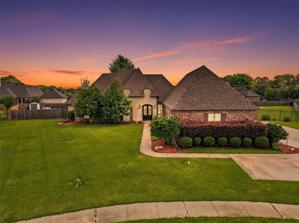 Tucked away in a quiet cul de sac in Autumn Creek, this gorgeous one-of-a-kind custom built 5 bedroom, 3.5 bath home offers over 3,000 square feet of comfortable living on a rare .77-acre lot.  Enjoy summer days by the pool, a 3-car garage, and room for everyone inside and out.  Major updates include newer HVAC systems, furnaces, roof, dishwasher, and microwave, giving buyers peace of mind for years to come.  Homes with this much space, a pool, and a large lot in North Bossier do not come along often.  Schedule your private showing today.
Schools include Appollo Elementary, Greenacres Middle and Airline high school.