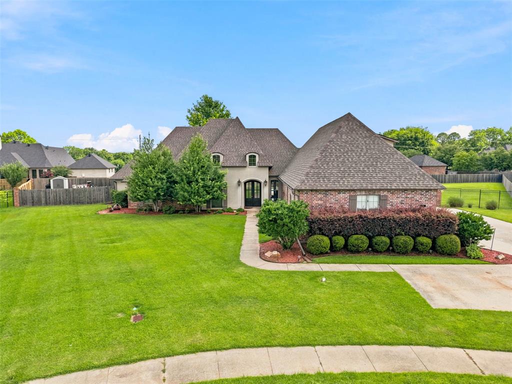 Tucked away in a quiet cul de sac in Autumn Creek, this gorgeous one-of-a-kind custom built 5 bedroom, 3.5 bath home offers over 3,000 square feet of comfortable living on a rare .77-acre lot.  Enjoy summer days by the pool, a 3-car garage, and room for everyone inside and out.  Major updates include newer HVAC systems, furnaces, roof, dishwasher, and microwave, giving buyers peace of mind for years to come.  Homes with this much space, a pool, and a large lot in North Bossier do not come along often.  Schedule your private showing today.
Schools include Appollo Elementary, Greenacres Middle and Airline high school.