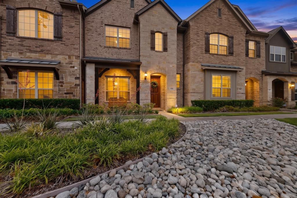 From the moment you drive through the secure gates of this peaceful community, you’ll know you’ve found something special. Step inside this spectacular townhome and you are instantly greeted by an open & airy atmosphere that feels less like a traditional townhome and more like a sprawling single-family residence. The heart of the home is an expansive kitchen and living area that is significantly larger than most in the neighborhood. Rich wood flooring flows seamlessly throughout the entire space, catching the natural light and guiding you toward a kitchen designed for both the daily routine and effortless hosting. Here, sleek quartz countertops pair beautifully with a premium suite of Whirlpool appliances—including a built-in oven, microwave, dishwasher, and a 4-burner electric cooktop. Guests can pull up a stool at the island with seating while you whip up a meal.
When it is time to unwind, the luxurious primary suite offers a true retreat. The spacious bedroom leads into a spa-like en-suite bath complete with dual sinks, a deep garden tub for soaking away the day, a large separate shower, and an envious, oversized walk-in closet with room to spare.
Just off the living area, your private outdoor oasis awaits. Step out onto the covered patio, where high-quality turf provides the perfect, mess-free spot for your dog to stretch their legs while you enjoy your morning coffee in the shade. This home is as smart as it is beautiful. A recently updated HVAC system ensures maximum energy efficiency and year-round comfort. Best of all, you can truly enjoy a low-maintenance lifestyle because the HOA handles all exterior insurance and grounds maintenance for you. Perfectly situated for work, study, and play, you are just minutes from UT Dallas and a stone's throw away from the area’s most fabulous restaurants and vibrant entertainment hubs. Don't miss your chance to experience the perfect blend of security, space, and sophisticated style!