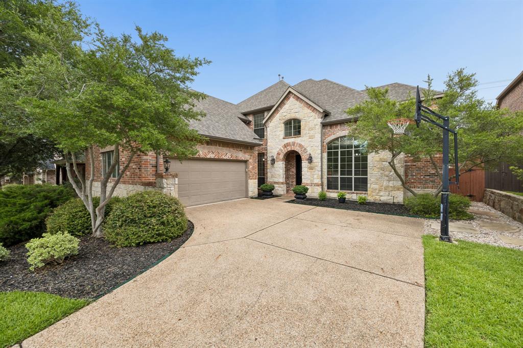 Beautiful Highland Home in the sought-after Lacima Haven section of Stonebridge Ranch! This versatile floor plan offers 4 bedrooms, 3.5 baths, a private study with French doors, formal dining room, game room, media room, and 3-car garage.

The kitchen features an oversized island, gas cooktop, double ovens, walk-in pantry, granite countertops, and generous prep space, all opening to the family room with vaulted ceilings and a fireplace. The first-floor primary suite includes bay windows, dual vanities, a garden tub, separate shower, and a large walk-in closet.

Upstairs, you’ll find three secondary bedrooms, two full baths, a game room, media room, and covered balcony. Step onto the covered balcony to enjoy your morning coffee or unwind in the evening. The covered patio provides additional space for outdoor living and entertaining.

Beyond the home itself, enjoy the Stonebridge Ranch lifestyle with access to The Beach Club, community pools, tennis and pickleball courts, lakes, parks, playgrounds, walking and biking trails, and year-round community events. Conveniently located near shopping, dining, Adriatica Village, nearby golf courses, and the charm of Historic Downtown McKinney, this home offers an exceptional combination of space, amenities, and location.