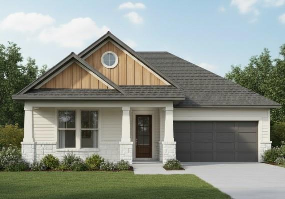 New construction, estimated completion June 2026. Seller is offering $10,000 with a contract before May 3rd. This beautiful 3-bedroom, 2-bathroom home sits on over half an acre in Hico. Walk up to the inviting covered front porch — perfect for sitting and visiting. The open living area features windows overlooking the large backyard. The kitchen hosts an island ideal for casual meals or entertaining, with an adjacent dining area that allows for great flow. The generous living room offers plenty of natural light and is central to the home. Tucked away is the primary bedroom with an ensuite bath and a large walk-in closet. The two secondary bedrooms are in a separate wing and share a hall bathroom. From the attached 2-car garage, enter through a utility mudroom large enough for laundry and additional storage. Similar homes by the same builder are available nearby for preview. Incentives available, including programs for first responders and educators — contact listing agent for details.