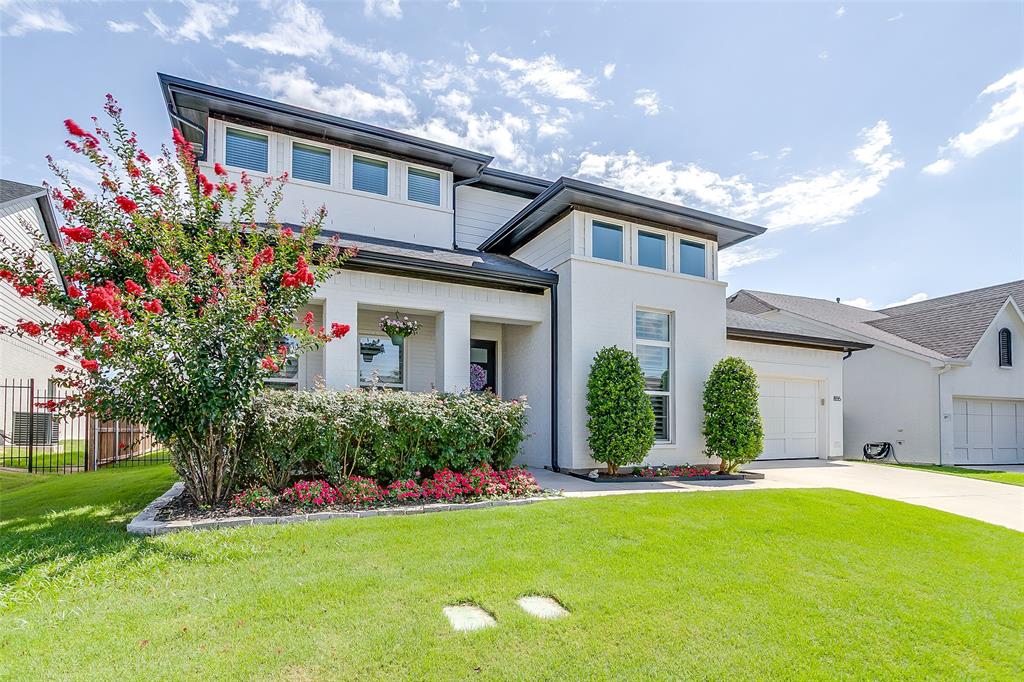 Welcome to this beautifully designed home in the highly desirable Parks of Aledo, Phase II, located within acclaimed Aledo ISD. Filled with natural light and soaring ceilings, this spacious home offers a functional open-concept layout perfect for everyday living and entertaining. The main level features an inviting living area, dining space, breakfast nook, flex room, and a well-appointed kitchen with custom cabinetry, stainless steel appliances, and abundant storage. Upstairs you’ll find a generous game room, reading loft, and four spacious bedrooms, including two private en suites connected by a convenient Jack-and-Jill bath. Rich wood flooring, quality finishes, and thoughtful upgrades add warmth and character throughout. Outside, enjoy a large backyard and take advantage of the community’s exceptional amenities, including scenic walking trails, parks, playgrounds, bike trails, and pavilions. Complete with a three-car garage and plenty of additional storage, this home offers the perfect combination of style, comfort, and functionality.
