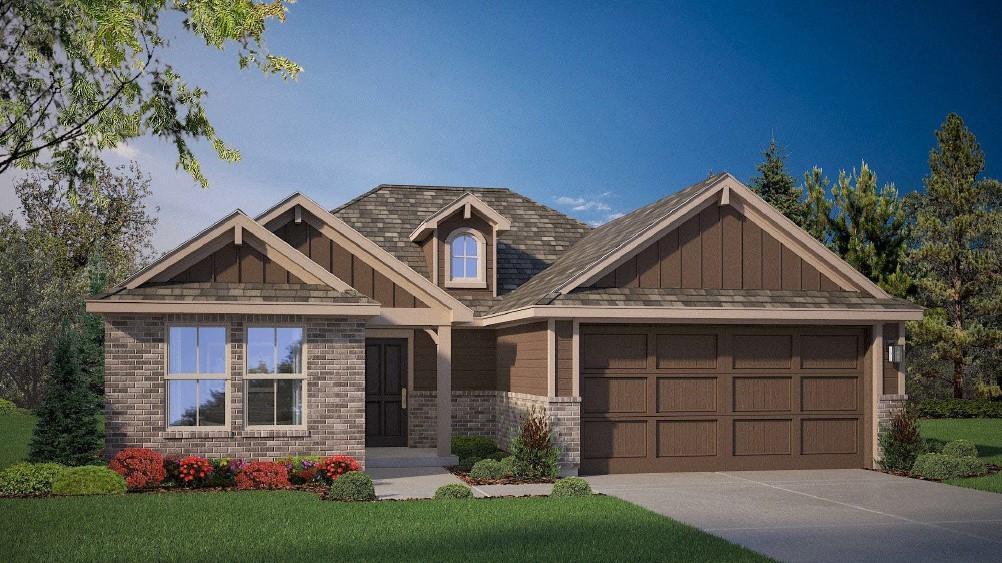 Stunning new D.R. Horton home in the Rock Creek Ranch community located in Fort Worth and Crowley ISD! Complete and Move-In Ready! The single-story Dove floorplan Elevation Y offers 3 bedrooms, 2 bathrooms, and a 2-car garage, featuring an efficient open-concept layout designed for comfortable everyday living. The family room, dining area, and contemporary kitchen flow together seamlessly, creating a bright and inviting space ideal for entertaining and gathering. The well-appointed kitchen includes quartz countertops, 36” painted cabinets, stainless steel appliances, a gas range, stainless steel sink, center island, and a walk-in pantry for practical storage. The private primary suite features an en-suite bath with dual quartz vanities, a 5-foot oversized shower, and a walk-in closet conveniently located off the bathroom. Two secondary bedrooms and a full bathroom with a quartz vanity top provide comfortable accommodations for family members, guests, or a home office. Luxury vinyl plank flooring enhances the main living areas and wet zones, offering durability and easy maintenance. Built with energy-efficient construction and equipped with America’s Smart Home Technology. Exterior highlights include a landscape package, full sprinkler system with rain sensor, and privacy fencing. Planned community amenities include a future pool, parks, playground, and walking trails. Located just two miles from Benbrook Lake with easy access to shopping, Fort Worth attractions, and nearby schools.