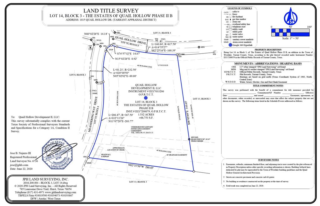 Quail Hollow - Land