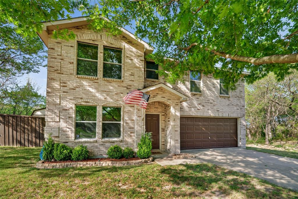 A refined retreat designed for a growing family. Set on a private .36 acre corner lot surrounded by mature trees and generous distance from neighboring homes this residence offers a rare sense of tranquility. Inside an open layout unfolds with wood look tile guiding you from the entry through the kitchen into a light filled living space where a wall of windows frames views of the pool and lush greenery.
Everyday living feels elevated with seamless indoor outdoor flow perfect for quiet moments and entertaining. App controlled pool features add modern ease. A graceful staircase with iron balusters and rich wood details leads to a spacious second level with a versatile living area ideal for an office media room or play space.
The upstairs primary suite is a serene retreat offering comfort and privacy. Located within McKinney ISD this home is an exceptional opportunity for first time buyers seeking space sophistication and ease. ASSUMABLE LOAN 3.875%
