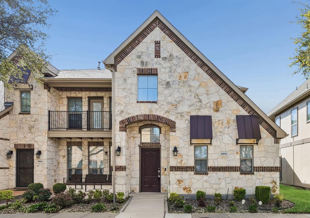 Situated in the heart of all that McKinney and Frisco have to offer, this pristine two-story townhome delivers a low-maintenance lifestyle within the highly sought-after master-planned community of Craig Ranch. An abundance of natural light creates a bright, airy atmosphere throughout the open-concept living space, highlighted by stylish on-trend LVP flooring that complements any décor and extends through the main living areas and primary suite. The thoughtfully designed floor plan features 3 bedrooms, 2.5 baths with the spacious primary bedroom located on the main level. The private ensuite bath offers a walk-in shower, large soaking tub, granite countertops, and walk-in closet. The kitchen is equipped with higher-end stainless steel appliances, a gas burner stove, and flows seamlessly into the living and dining areas—ideal for everyday living and entertaining. Upstairs, you'll an additional full bathroom, and 2 secondary bedrooms---with the 3rd bedroom being a versatile option for a 2nd living area or game room.  Additional highlights include a 2 car garage with epoxy flooring, updated systems with a water heater replaced in 2023, and HVAC system (air conditioner and furnace) replaced in 2020. Enjoy a variety of community amenities including a pool, fitness center, and clubhouse, all just minutes from major highways like the Dallas North Tollway and SH-121. Conveniently located near shopping, dining, and entertainment, and zoned to highly rated Frisco ISD schools, this home offers the perfect blend of comfort, style, and location.