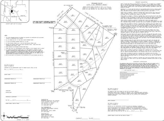 Come claim your piece of Parker County and settle into the kind of life folks dream about. These beautiful 2+ acre homesites offer the perfect blend of open space and scattered trees, giving you room to breathe, room to roam, and just the right touch of privacy.
Picture mornings with a cup of coffee on your porch, watching the sun rise over your land, and evenings spent under wide Texas skies. Some lots feature mature trees, creating a peaceful, tucked-away feel while still leaving plenty of space for your home, a shop, or a garden.
Light deed restrictions help preserve the beauty and value of the area, with a 1,700 square foot minimum and no goats or pigs allowed—keeping things neat while still embracing that relaxed country atmosphere.

If you’ve been looking for quiet land, fresh air, and a slower pace of life—this is it. Bring your plans, bring your dreams, and make it yours.