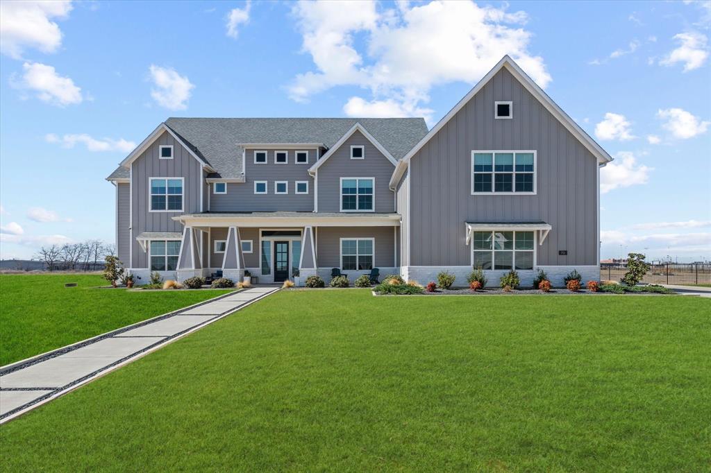 WOW! BY FAR,  BEST PRICED HOUSE IN THE ENTIRE NEIHBORHOOD!  Diiscover this absolutely breathtaking custom-built home situated on a peaceful 1-acre lot in the community of Lexington Heights. Spanning over 5,700 square feet, this true one-of-a-kind luxury residence offers over $150,000 in premium upgrades, including high-end appliances and a 300-amp electrical service that allows for future expansion. The thoughtfully designed floor plan showcases an exceptional great room with open-concept sightlines into the kitchen and dining areas. Soaring ceilings, rich hardwood floors, and triple bifold doors create seamless indoor-outdoor living. Fall in love with the gourmet kitchen, featuring commercial-grade appliances, including a six-burner gas cooktop, KitchenAid stainless steel appls, under-cabinet lighting, Quartz cntrtops, and an impressive 10x10 walk-in pantry with custom cabinetry. The enormous primary suite offers a private sitting area and a tranquil bath complete with an oversized shower, freestanding soaking tub, dual sinks, and a spacious custom walkin closet. Private study with a walk-in closet for additional storage is located just off the entry. Upstairs, you’ll find a generous game room and an expansive media room with its own bar and refrigerator—perfect for everyday living and entertaining. The spacious secondary bedrooms are complemented by two full baths and a half bath. The oversized, extra-deep four-car garage easily accommodates large vehicles and includes overhead storage racks, along with two 60-amp circuits for EV chargers. The professionally finished attic serves as a versatile flex space, ideal for a fifth bedroom or additional living quarters, and includes a workstation and walk-in closet. Additional highlights include a tankless water heater, two fireplaces (one in the great room and one on the covered patio), and a smart panel for backup power during outages. This exceptional property seamlessly blends luxury, functionality, and room to grow.
