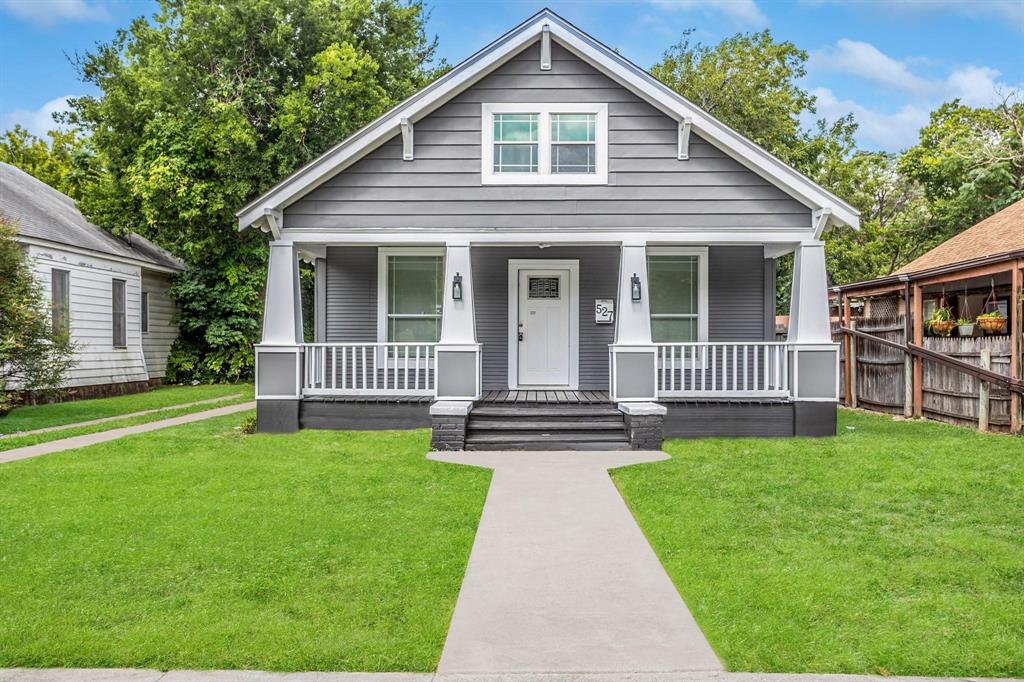 Fall in love with this beautifully renovated Craftsman-style gem, just minutes from the vibrant Bishop Arts District—home to eclectic boutiques, buzzing restaurants, cozy coffee shops, and inspiring art galleries. This 2-bedroom, 2.5-bath beauty blends historic charm with modern convenience. Step inside to an open floorplan with brand-new stainless steel appliances, spacious living and family rooms, and the perfect flow for entertaining.
Enjoy the luxury of a downstairs primary suite with en suite bath and walk-in closet, plus an additional bedroom and a versatile game room or flex space upstairs—ideal for a home office, playroom, or creative studio. The home also offers covered front and back porches for morning coffee or evening wind-downs, and a large backyard ready for summer BBQs, pets, or your dream garden.  Every detail has been thoughtfully updated, making this home truly move-in ready. Whether you’re hosting friends or simply enjoying your space, this home was made for living and entertaining in style.  Don’t miss this opportunity to own a piece of Dallas charm with modern updates in one of the city’s most exciting neighborhoods! Limited-Time Incentive: Buyer may receive a $2,000–$3,000 closing cost credit when using seller’s preferred lender. Contact listing agent for full details and qualification requirements. SELLER DOES NOT HAVE A SURVEY.