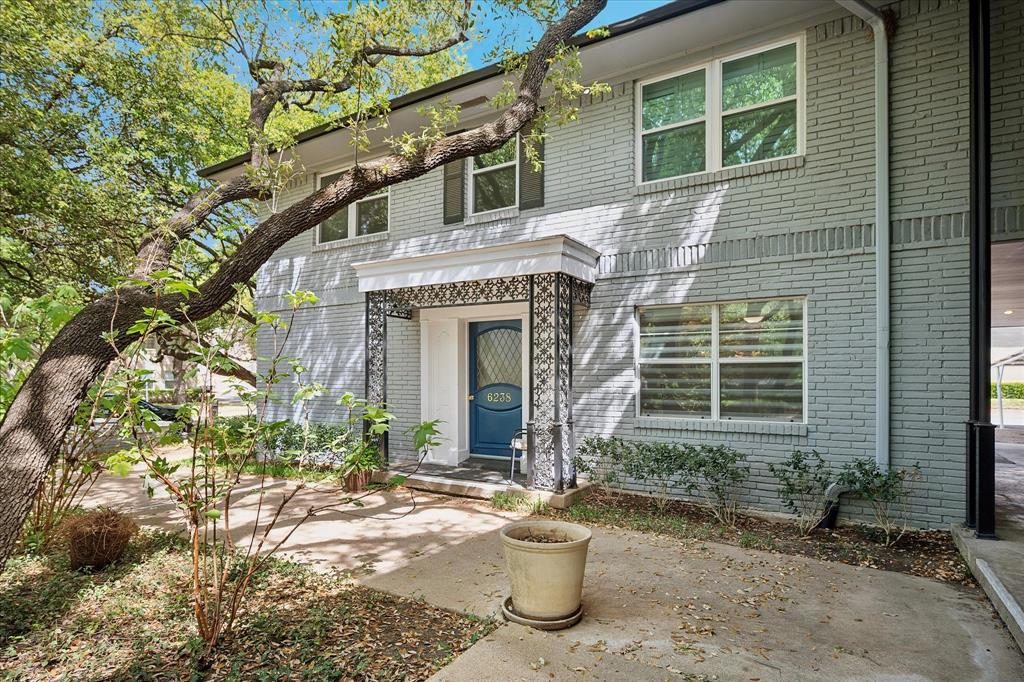 This Inviting 2-Bedroom, 2-Bath Single Story Condo In The Fountainebleau Condominiums In Prestigious Preston Hollow Offers 1,485 Square Feet Of Thoughtfully Designed Living Space. Natural Light Fills The Home Through Numerous Windows And Recessed Lighting Throughout, Highlighting The Warm Wooden Floors. The Kitchen Features Stainless Steel Appliances, Granite Counters, Subway Tile Back-Splash, Under-Cabinet Lighting, And Ample Cabinet Space.

The Primary Suite Includes A Walk-In Closet, Ceiling Fan, And A Luxurious Bath With Double Sinks, A Large Walk-In Shower, And Heated Floors. The Secondary Bedroom Includes A Ceiling Fan And Two Closets. The Secondary Bath Provides A Granite Sink And Counter And A Walk-In Shower With Inlaid Stonework. 

A Carport Located Close By Provides Convenient Covered Parking. The Property Conveys With Refrigerator, Washer And Dryer.

Enjoy Access To The Community Pool For Relaxation And Leisure. This Condo Combines Comfort, Modern Style, And Low Maintenance Living In A Welcoming Neighborhood. Enjoy the Convenience And Elegance Of Refined Living Behind The Pink Wall. Unit A Faces You On Ground Floor As You Walk In. There Are No FOR SALE SIGNS On The Property, Per HOA Rules.