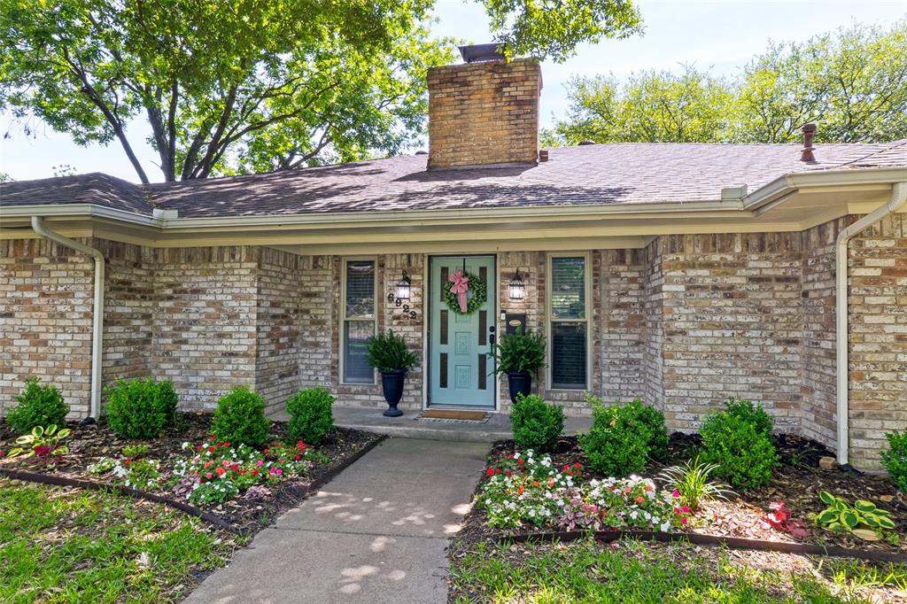 *UPDATE* NEW ROOF & NEW PRICE. Welcome home to this beautifully refreshed gem in the heart of Buckner Terrace, where charm, comfort and modern updates come together effortlessly. Surrounded by mature trees on a quiet, established street, this 4 bedroom, 2.5 bath home offers the perfect blend of warmth and functionality. Step inside to soaring vaulted ceilings and a light-filled living space anchored by a cozy wood-burning fireplace. The thoughtfully designed kitchen is made for gathering, featuring an island and plenty of room to cook, entertain and create lasting memories. Major updates have already been taken care of, including all-new plumbing in 2023 and an updated HVAC system (2018)-giving peace of mind and comfort for years to come. Energy-efficient thermal pane windows add to the livability of the home. With a spacious layout, generous lot and a adorable outdoor living space, this home checks all the boxes for today's buyer. Conveniently located near shopping, dining and major highways, you will enjoy both tranquility and accessibility.