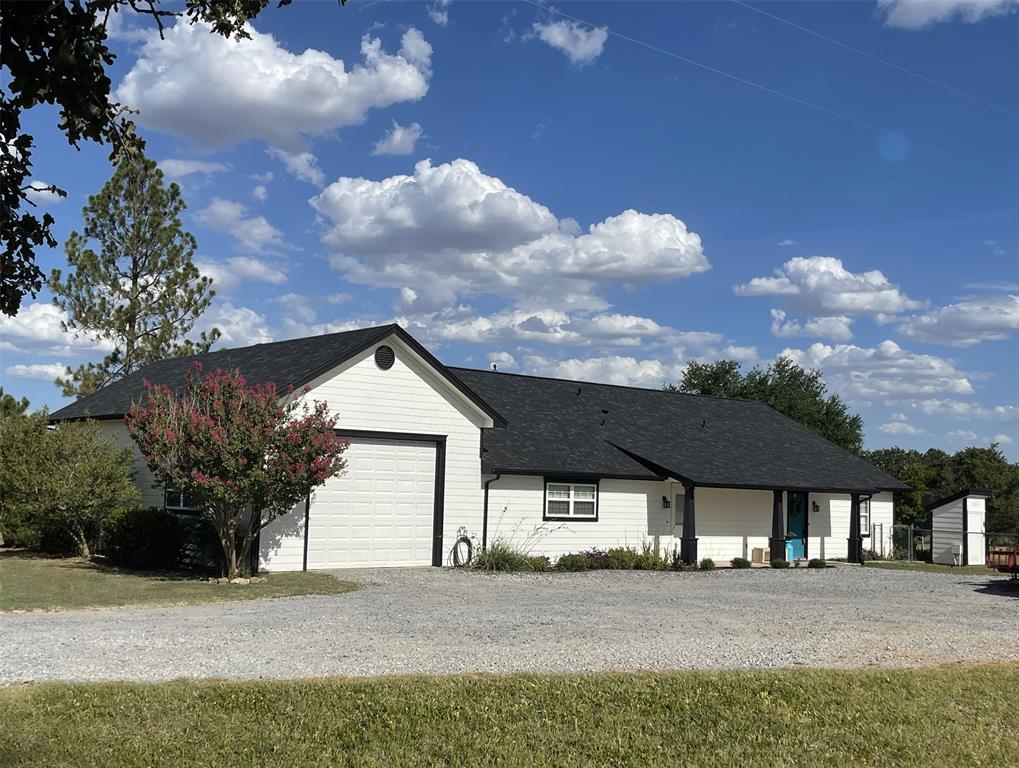 Move in ready! Beautiful & very well maintained updated home on 2 acres. Not cookie cutter. Super spacious! Location, open concept and plenty of parking make it ideal for entertaining. No restrictions. Close to Decatur & a few minutes from Young Elementary. Modern kitchen with quartz counters. NEWLY remodeled master bath with garden tub. 2 living areas. Huge game room-den. 2 enclosed chain link fence areas, perfect for pets. Great outdoor spaces - covered back porch and side patio & pergola. Zoned HVAC. Oversized garage with storage racks, work bench, tall remote door & tornado shelter. Garden shed & multiple areas ideal for gardening. 
Dreaming of a home business? Home was originally built to be an upholstery business & home. Business area has been converted to a lovely guest suite & den but could easily be converted back. Perfect space for a side business or exercise equipment. Lots of possibilities with the extra space available! 
*Seller is the real estate agent.