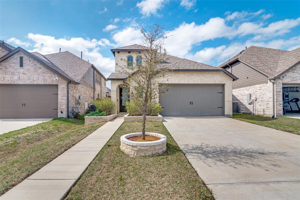 Discover the perfect blend of comfort and luxury in this amazing Highland home. Expertly designed for both relaxation and entertainment, this home offers an open floorplan accentuated by soaring ceilings and elegant finishes throughout, promising a lifestyle of sophisticated ease. Step inside to find the heart of the home, where the kitchen boasts sleek quartz countertops and a charming window seat that invites serene morning views. The living areas shine with easy-care LVP flooring, combining beauty and practicality, leading to a beautiful staircase with wrought iron spindles. The main level hosts two spacious bedrooms and baths, ensuring convenience and accessibility. The downstairs master ensuite features a bay window sitting area perfect for a reading niche. The additional downstairs bedroom is split from the master and makes a great guest bedroom with its own full bathroom. Upstairs are an additional three bedrooms plus a full bath that provide ample room for all your needs, complemented by a versatile game room that's ideal for hosting or recreation. Every space is thoughtfully designed to cater to a modern lifestyle, with generous room sizes that ensure comfort. The property's exterior is equally impressive. A private wood-fenced backyard offers tranquility and security, featuring a 32x15 extended covered patio with a bar and a built-in firepit, setting the stage for unforgettable gatherings under the Texas sky. A concrete pad awaits your customization, perfect for a 5x7 shed, adding extra storage potential. The meticulously landscaped surroundings enhance the home's curb appeal, providing a welcoming retreat. This property also boasts a 2-car garage, accommodating both vehicles and additional storage. The HOA brings families together with walking trails, playground, pond, pool and a dog park! Experience the harmonious balance of functionality and style in this vibrant Royse City community.