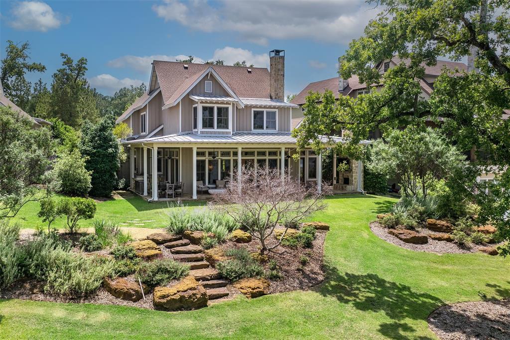 Rare opportunity to own a home perfectly positioned home on Founders Row in the sought after Long Cove Community.  This beautiful 5 bedroom 5.2 bath lakefront home was designed for both family comfort and entertaining friends, the first floor features a serene primary suite with spa like ensuite bath and private access to the patio, a private guest suite, spacious living and dining area filled with natural light and the kitchen well equipped with a large island, a walk-in pantry, and plenty of cabinet space. Upstairs, you’ll find three additional guest suites and a generous game room, offering plenty of space for hosting and relaxation. One of the greatest highlights of this home is the covered wrap around back porch, complete with a wood burning fireplace and built-in grill, where long, unobstructed open water views take center stage. Whether it’s morning coffee or sunset evenings, this outdoor space is designed to fully embrace the beauty of lakefront living.  Home comes fully furnished.
Enjoy all that being a homeowner at Long Cove has to offer, including tennis, pickleball, basketball, hiking and biking trails, two community pools and a treehouse with a ropes course. And even more exciting news, Long Cove has also started construction on the Old Mine Golf Club, designed by Beau Welling.  This will be an 18 hole golf course with a club house.  Expected completion in 2027. 
Don't wait, start making memories now!
