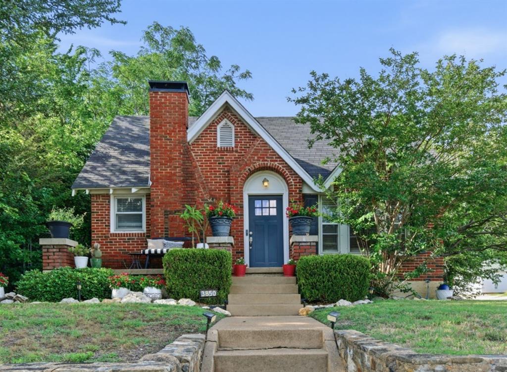 Step into one of Fort Worth's most beloved neighborhoods and discover a home that truly has it all. Perfectly positioned on a corner lot along a private cul-de-sac, this classic red brick Tudor on Harley Avenue sits in the heart of the Cultural District — just blocks from Dickies Arena and the vibrant Camp Bowie corridor of dining, shopping, and entertainment. Inside, two bedrooms, one bath, and wood floors in living and bedroom areas and period details — including glass door knobs and original window panes — bring warmth and craftsmanship that simply can't be replicated. A cozy study adds just enough extra space for a home office, reading nook, or creative corner. A brand new HVAC system means peace of mind from day one. But the real treasure? A two-car garage — a rare find in this neighborhood — topped by a fully functional garage apartment currently generating regular monthly rental income. Whether you use it to offset your mortgage, house a family member, or create the ultimate home studio or office, the possibilities are limited only by your imagination. Homes with this combination of character, location, and income potential don't come along often. Schedule your showing today.