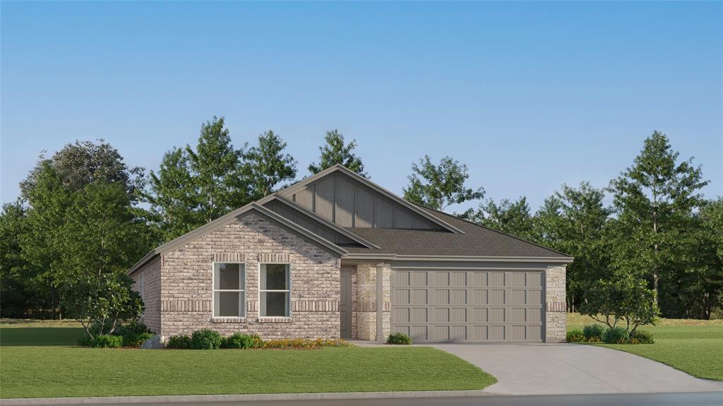This single-level home showcases a spacious open floorplan shared between the kitchen, dining area and family room for easy entertaining, along with access to an outdoor space. An owner’s suite enjoys a private location in a rear corner of the home, complemented by an en-suite bathroom and walk-in closet. There are two secondary bedrooms at the front of the home, ideal for household members and overnight guests.      

Prices and features may vary and are subject to change. Photos are for illustrative purposes only.