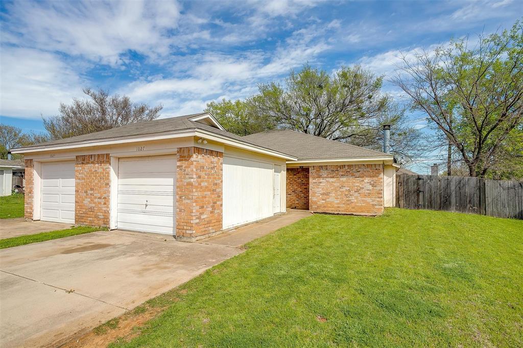 CALLING ALL INVESTORS!!  Incredible Investing Opportunity in a HIGHLY sought rental area of Burleson. Both sides of this Duplex are for sale together!! Both have living and dining areas with wood burning fireplaces, wood-look vinyl plank flooring in main areas & bedrooms, laundry spaces off the kitchens, and the Primary bedrooms have nice walk-in closets. One side has 2 beds other side has 3, so total of 5 Bedrooms, 4 complete Bathrooms and each side has a private 1 car garage. This Duplex has been moderately updated since original build. Conveniently located for easy access to shopping, schools & entertainment. Any owned mineral rights are being sold with the property. Don’t miss this great opportunity! 
**PLEASE DO NOT DISTURB TENANTS WITHOUT AN APPOINTMENT!**