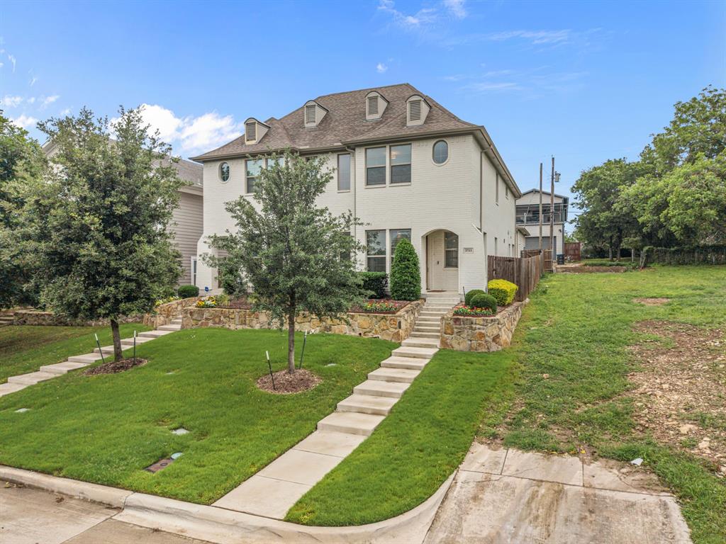 Beautifully crafted French Country-style home by Village Homes, perfectly positioned in the heart of Fort Worth’s coveted Cultural District with walkable access to world-class museums, acclaimed dining, and Dickies Arena just moments away. Thoughtfully designed for both elegant entertaining and everyday living, the home features three generously sized bedrooms, all with their own private en-suite baths for the ultimate blend of comfort and privacy. At the center of the home, the chef’s kitchen is a true showpiece, offering custom cabinetry, stainless steel appliances, and an open-concept layout that seamlessly connects the living and dining spaces. A charming covered patio extends the living outdoors, creating the perfect setting for relaxed evenings, morning coffee, or effortless entertaining, while the garage with alley access adds both convenience and functionality.