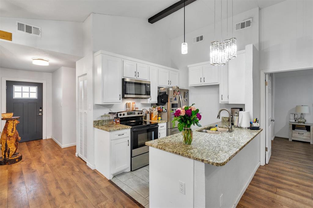 This beautifully remodeled 3-bedroom, 2-bathroom home in highly sought-after Keller ISD offers the perfect combination of comfort, flexibility, and convenience — all with NO HOA restrictions. From the moment you walk in, you’ll appreciate the open-concept layout, abundant natural light, and updated finishes that create a warm, modern feel perfect for both relaxing and entertaining.

Over the last few years, the home has been thoughtfully updated with granite countertops, custom cabinetry, newer appliances, updated lighting fixtures, fresh paint, and stylish flooring, allowing you to move in and enjoy without the hassle of costly renovations.

The spacious backyard gives you room to truly live — whether that means hosting outdoor gatherings, building a pool, starting a garden, or adding a workshop. With no HOA, you have the freedom to make the space your own without unnecessary restrictions.

Conveniently located near I-35 and Loop 820, you’ll enjoy easy access to shopping, dining, entertainment, and commuting routes while still coming home to a peaceful neighborhood setting.